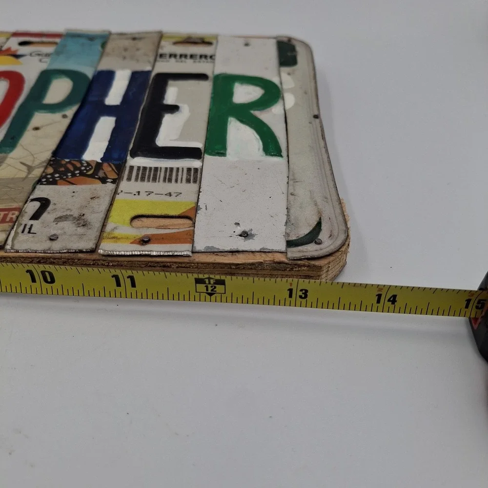 Handmade christopher license